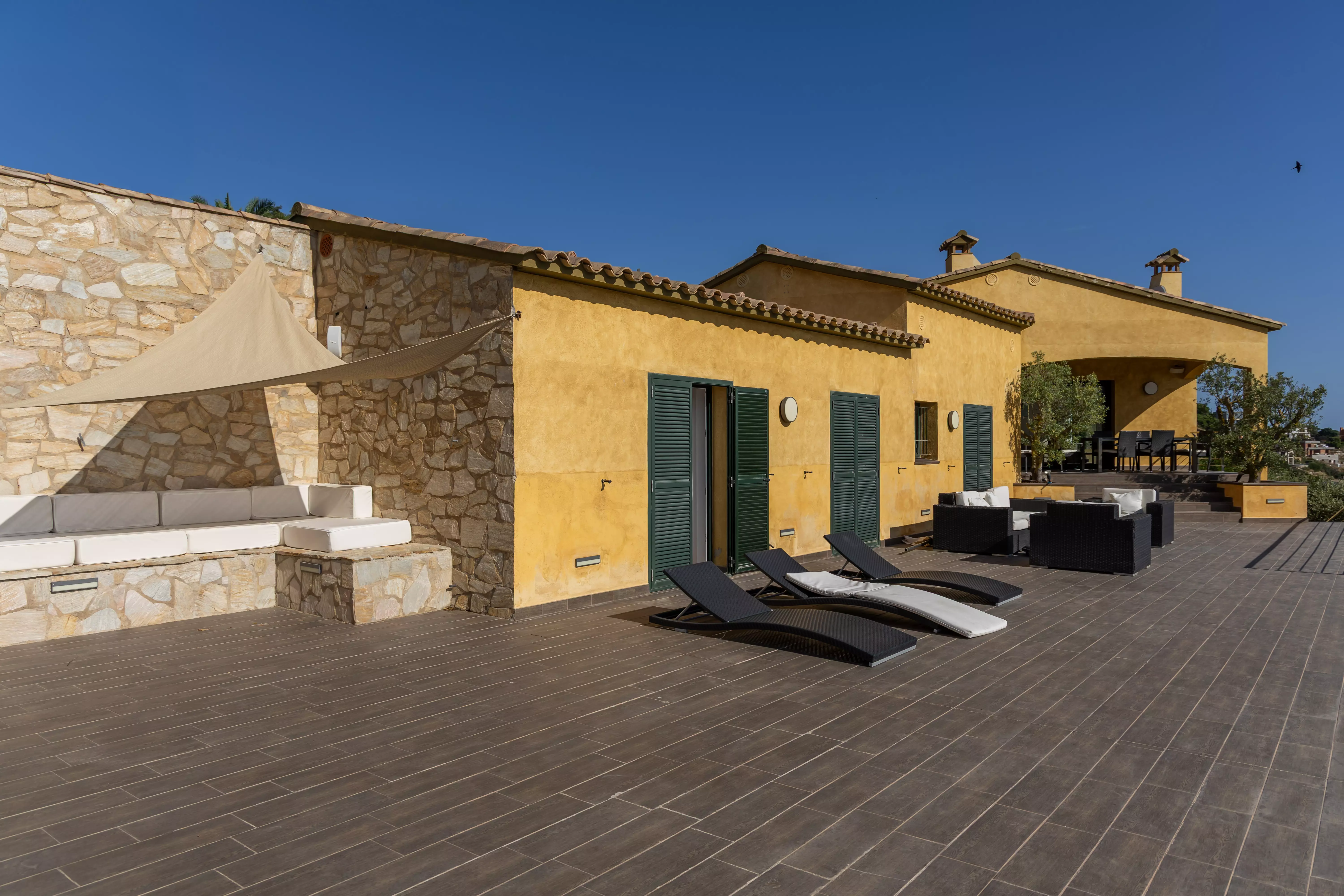 Casa con piscina en Sa Riera